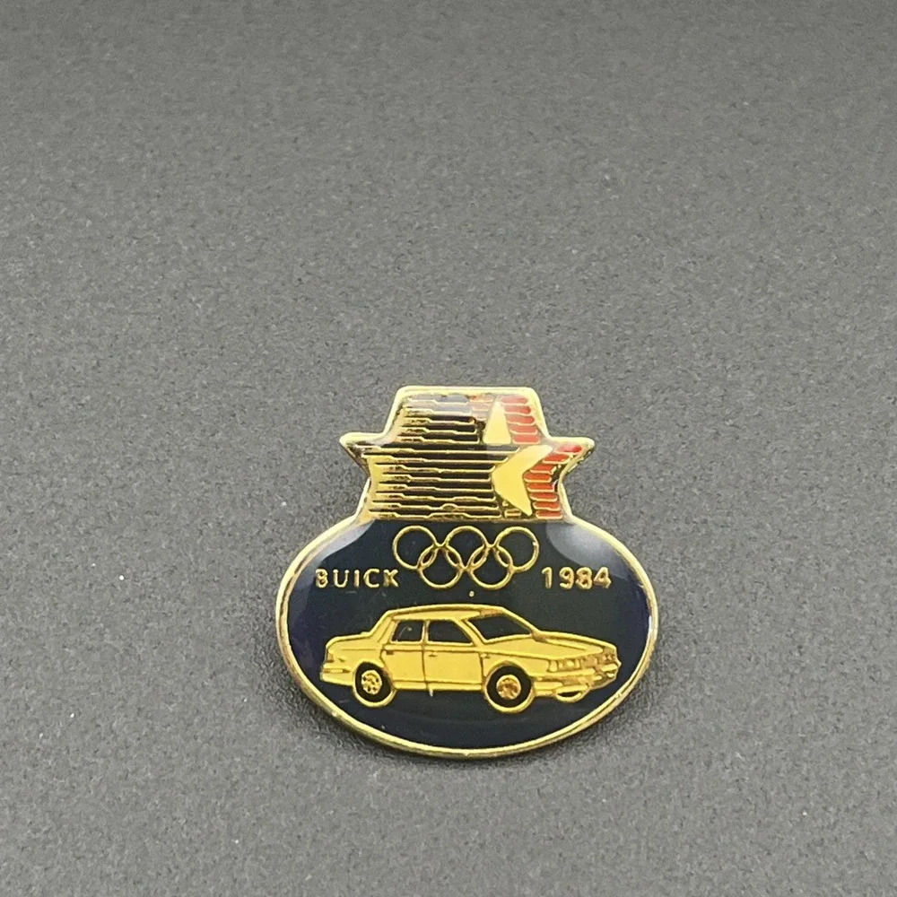 1984 Los Angeles‎ Olympics Summer Games Buick Sponsor Lapel Hat Pin